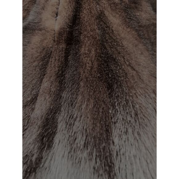 Vintage Dark Brown Mink Coat -Small/Medium - Picture 9 of 9